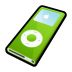 iPod Nano Green Icon 72x72 png
